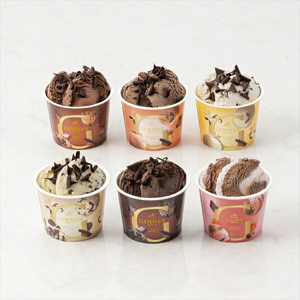 父の日 お中元 2026 ギフト ゴディバ公式（GODIVA）アイス コレクション 90ml（6個...