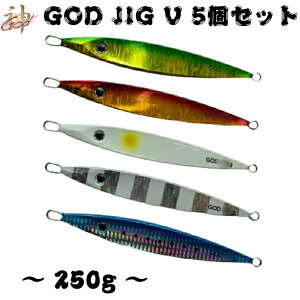 ̵ ѺǶGOD JIG V 250g 5ĥå ᥿른  ʪ 濼 ѥ  Х ޥ ҥޥ ֥ ޥ