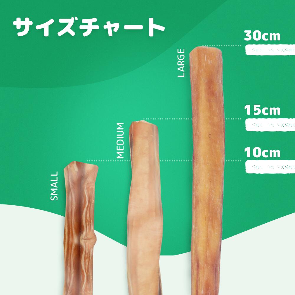 GoDoggyブリースティックチュー(S)3本入り10cm高品質で長持ちなデンタルおやつ100%牛肉で臭い少なめ完全消化