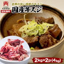 SS限定299円OFFクーポン + SS10％割引商品 牛すじ 4kg 国産牛 牛すじ肉 冷凍 送料無料 業務用 訳あり 牛すじ 1kg 1.5kg よりお得