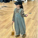 キッズ サロペット ベビー デニムパンツ ロング 女の子 オーバーオール ベビー服 ジーンズ 男の子 長ズボン 子供 綿 可愛い 通園 カジュアル お出かけ