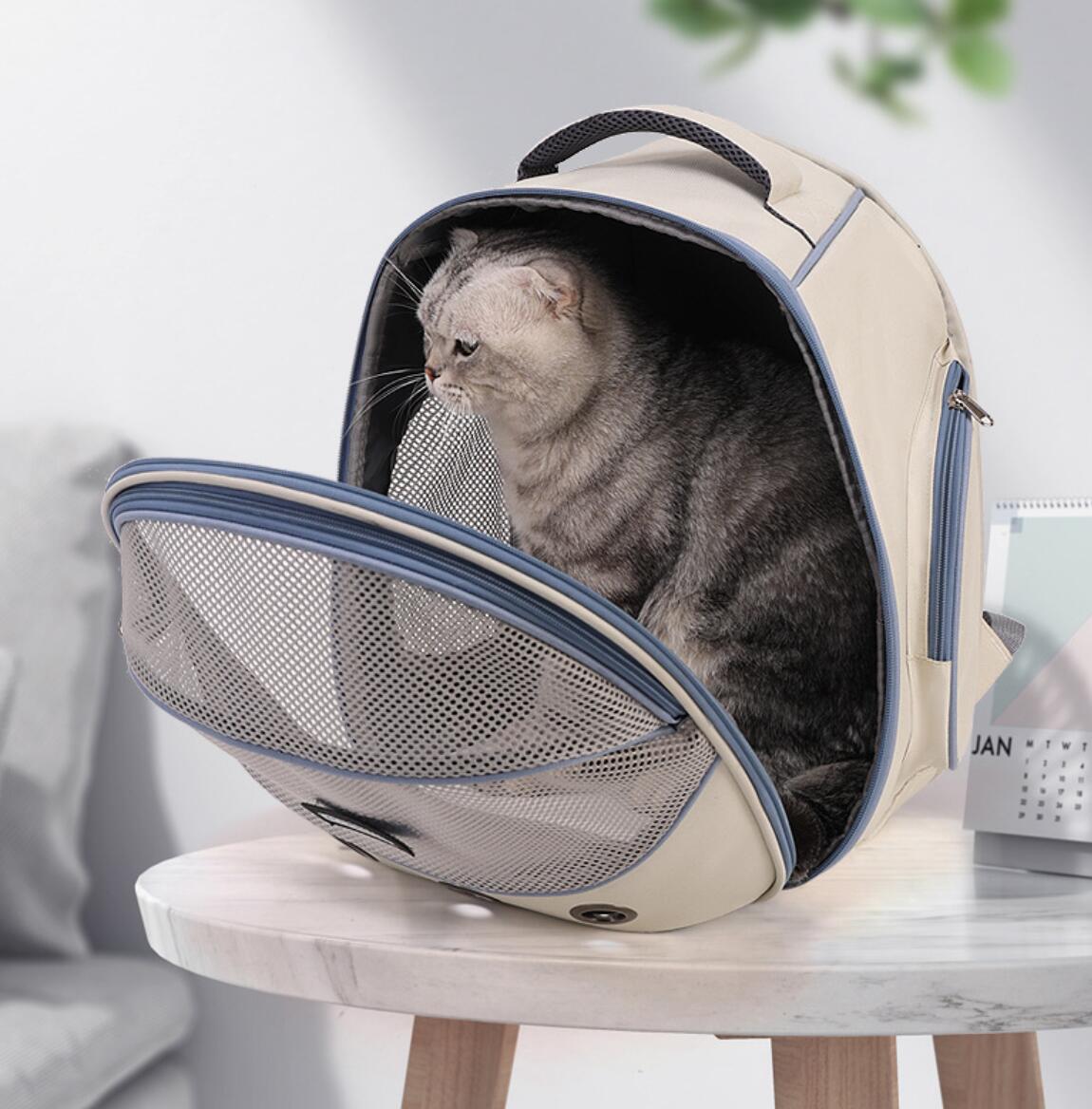 猫 キャリーバッグ 犬用 キャリー リュック猫用 ペットキャリー 猫用 犬用 リュックタイプ メッシュ窓 ..