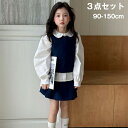 【春の新作】入学式 卒業式 スーツ 女の子 コーデ 3点セット キッズ ベスト セットアップ 女の子 春服 カジュアル服 キッズ 春コーデ長袖 シャツ スカート 卒業式 制服 子供服 キッズ 中学生 小学生 子供 普段着 韓国風 通年 通園 通学 受験 発表会 七五三 結婚式