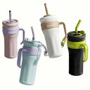 水筒 保温 保冷 ストロー付きカップ 直飲み 魔法瓶 スポーツ 洗いやすい 保温ボトル 真空 ステンレスボトル 1250ml 軽量 清潔 レディース メンズ お...