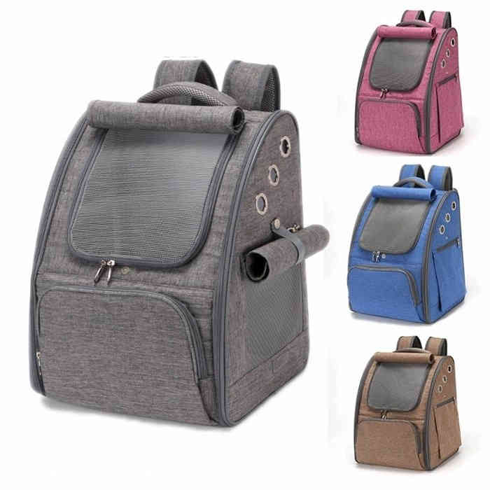 軽量コンパクト収納 ペットリュック ペット バッグ リュック キャリー バッグ ペット用 お出かけ かわ..