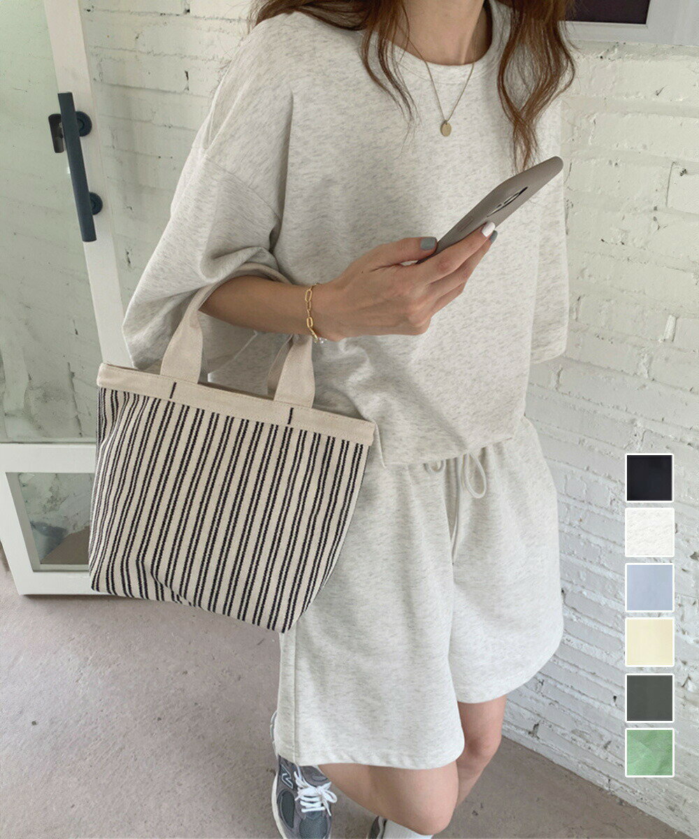 スウェットセットアップ レディース 夏服 スウェットトップス+パンツ 上下2点セット ゆったりプルオーバー 短パン カジュアルルームウェアセット リラックス部屋着 6YYG-001