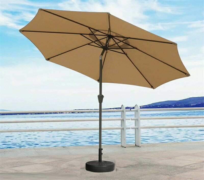 ガーデンパラソル ビーチパラソル 日よけ 日傘 台座なし チルト 角度調節 ガーデニング キャンプ リゾ..