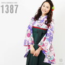 【レンタル】-卒業式 袴 レンタル 女 フルセット 女性 袴セット 【対応身長157cm〜165cm】【正統派】卒業式レンタル袴フルセット-1387