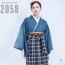 【レンタル】卒業式 袴 レンタル 女 フルセット 女性 袴セット 【対応身長157cm〜165cm】【キュート】卒業式レンタル袴フルセット-2058【デニム着物...