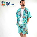 父の日ギフト【レインスプーナー 甚平】reyn spooner アロハ柄甚平 アロハ 紳士用 ハワイ ブランド 追加オプション可能 カスタマイズ可能