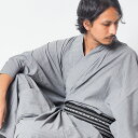 男浴衣セット 浴衣 メンズ浴衣4点セット【浴衣+帯+下駄+腰紐】Ummm.日本製高級生地 80番双糸トップコード・ 男性用お仕立て上がり浴衣4点セット ライトグ...