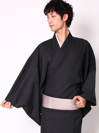 【生地代＋お仕立て代込み価格】 IKS COLLECTION deux メンズ単衣着物★きもの メンズ着物 男性用 おしゃれ