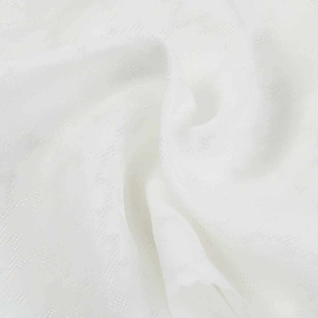Summer Wear - 【夏物紋紗・仕立代込み】家庭で洗える正絹夏物長襦袢「ふるるん」・家庭で手洗いできて清潔です。完全フルオーダー仕立て、送料無料でお届けいたします。カジュアルフォーマル兼用でお使い頂けます。【白地・松皮菱】