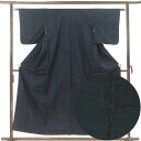 【中古】紬アンサンブル リサイクル着物 羽織丈79cm 身丈156cm 裄61cm 前幅24.5cm 後幅30cm 袖丈45cm 袖幅30.5cm レディース ...