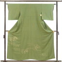 【中古】色留袖 リサイクル着物 身丈157cm 裄63cm 前幅22.5cm 後幅28.5cm 袖丈47cm 袖幅32cm レディース 袷 霞 裄Mサイズ 秋冬...