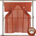 【中古】色無地 リサイクル着物 身丈152cm 裄67cm 前幅25cm 後幅32cm 袖丈49cm 袖幅33cm レディース 無地 裄長 裄Lサイズ 夏用 正...