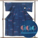 【中古】ウール着物 リサイクル着物 身丈157cm 裄62cm 前幅23cm 後幅29cm 袖丈45cm 袖幅32cm レディース 単衣 花柄 裄Sサイズ 秋冬...