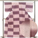 【中古】紬 リサイクル着物 身丈163cm 裄64cm 前幅26.5cm 後幅30.5cm 袖丈47cm 袖幅32cm レディース 単衣 横段柄 裄Mサイズ 初...