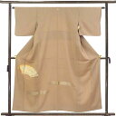 【中古】色留袖 リサイクル着物 身丈156cm 裄63cm 前幅23cm 後幅30cm 袖丈44cm 袖幅32cm レディース 袷 扇面 裄Mサイズ 秋冬春用 ...