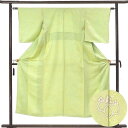 【中古】色無地 リサイクル着物 身丈148cm 裄丈61cm 前幅20.5cm 後幅28cm 袖丈48cm 袖幅32cm レディース 袷 無地 裄Sサイズ 秋冬...