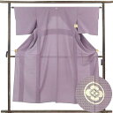 【中古】色無地 リサイクル着物 身丈150cm 裄64cm 前幅24cm 後幅31cm 袖丈44cm 袖幅32cm レディース 無地 裄Mサイズ 夏用 正絹(シ...