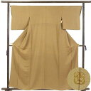 【中古】色無地 リサイクル着物 身丈162cm 裄66cm 前幅25cm 後幅29cm 袖丈46cm 袖幅34cm レディース 袷 無地 裄長 裄M-Lサイズ ...