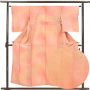 【中古】色無地 リサイクル着物 身丈155cm 裄丈63cm 前幅24cm 後幅28cm 袖丈52cm 袖幅32cm レディース 袷 ぼかし 裄Mサイズ 秋冬春...