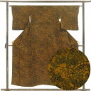 【中古】小紋 リサイクル着物 身丈153cm 裄62cm 前幅26cm 後幅30cm 袖丈47cm 袖幅32cm レディース 袷 花柄 裄Sサイズ 秋冬春用 正...