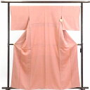 【中古】色無地 リサイクル着物 身丈164cm 裄66cm 前幅22.5cm 後幅30cm 袖丈49cm 正絹(シルク) レディース 袷仕立 無地 秋冬春用 ピ...