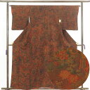 【FashionTheSale10%OFF】【中古】小紋 リサイクル着物 身丈160cm 裄64cm 前幅24.5cm 後幅30cm 袖丈49cm 正絹(シルク...