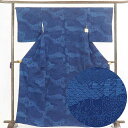 【FashionTheSale10%OFF】【中古】小紋 リサイクル着物 身丈165cm 裄67cm 前幅25cm 後幅30cm 袖丈49cm 正絹(シルク) ...