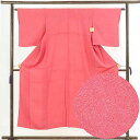 【FashionTheSale10%OFF】【中古】小紋 リサイクル着物 身丈150cm 裄63cm 前幅23cm 後幅28cm 袖丈48cm 正絹(シルク) ...