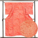 【中古】小紋 リサイクル着物 身丈154cm 裄丈63cm 前幅22.5cm 後幅28cm 袖丈55cm 袖幅32cm レディース 袷 江戸小紋 裄Mサイズ 秋...