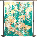 【中古】振袖 リサイクル着物 身丈163cm 裄丈65cm 前幅24.5cm 後幅30cm 袖丈105cm 袖幅34cm レディース 袷 桜 裄Mサイズ 秋冬春...