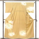 【中古】訪問着 リサイクル着物 身丈160cm 裄62cm 前幅23cm 後幅28cm 袖丈47cm 袖幅32.5cm レディース 袷 組紐 裄Sサイズ 秋冬春...