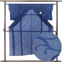 【中古】小紋 リサイクル着物 身丈149cm 裄61cm 前幅22cm 後幅28cm 袖丈49cm 袖幅31cm レディース 唐草 裄Sサイズ 夏用 正絹(シル...
