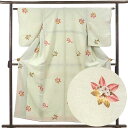 【中古】小紋 リサイクル着物 身丈153cm 裄丈62cm 前幅23.5cm 後幅29.5cm 袖丈52cm 袖幅32cm レディース 鮫小紋 裄Sサイズ 秋冬...