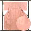 【中古】色無地 リサイクル着物 身丈157cm 裄丈65cm 前幅23cm 後幅29cm 袖丈48cm 袖幅34cm レディース 袷 無地 裄Mサイズ 秋冬春用...