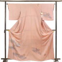 【中古】訪問着 リサイクル着物 身丈165cm 裄丈64cm 前幅22cm 後幅28.5cm 袖丈48cm 袖幅32.5cm レディース 袷 流水 裄Mサイズ ...