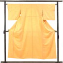 【中古】色無地 リサイクル着物 身丈152cm 裄64.5cm 前幅24cm 後幅28cm 袖丈47cm 袖幅33cm レディース 袷 無地 裄Mサイズ 秋冬春...