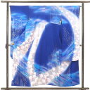 【中古】振袖 リサイクル着物 身丈156cm 裄丈65cm 前幅24cm 後幅28cm 袖丈105cm 袖幅33cm レディース 袷 花柄 裄Mサイズ 秋冬春用...