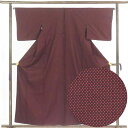 【中古】紬 リサイクル着物 身丈160cm 裄64cm 前幅24cm 後幅30cm 袖丈45cm 正絹(シルク) レディース 袷仕立 秋冬春用 黒地 裄Mサイズ...