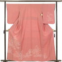 【中古】訪問着 リサイクル着物 身丈162cm 裄66.5cm 前幅24cm 後幅29.5cm 袖丈56cm 袖幅33.5cm レディース 袷 鮫小紋 裄長 裄...