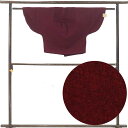 【中古】コート リサイクル着物 コート丈63cm 裄60cm 袖丈35cm レディース 袷 無地 裄SS-Sサイズ 秋冬春用 ウール レッド 美品 リメイク リ...