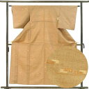 【中古】紬 リサイクル着物 身丈158cm 裄62cm 前幅23cm 後幅29cm 袖丈49cm 袖幅32cm レディース 単衣 抽象柄 裄Sサイズ 初夏・初秋...