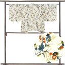 【中古】羽織 リサイクル着物 羽織丈72cm 裄62cm 袖丈46cm 袖幅32cm レディース 袷 花柄 裄Sサイズ 秋冬春用 ウール ホワイト 未使用品 リ...