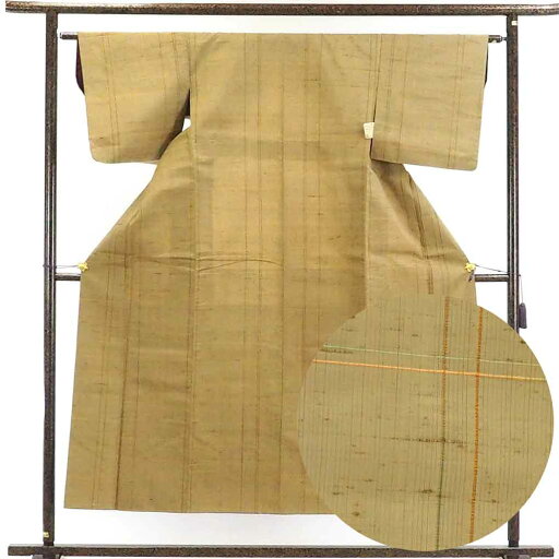 【中古】紬 リサイクル着物 身丈152cm 裄62cm 前幅22.5cm 後幅28cm 袖丈45cm 正絹(シルク) レディース 胴抜裾八掛 秋冬春用 茶色 裄Sサイズ 未使用品 リユース 【中古】紬 リサイクル着物 身丈152cm 裄62cm 前幅22.5cm 後幅28cm 袖丈45cm 正絹(シルク) レディース 胴抜裾八掛 秋冬春用 茶色 裄Sサイズ 未使用品 リユース