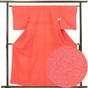 【中古】小紋 リサイクル着物 身丈159cm 裄63cm 前幅24cm 後幅28.5cm 袖丈49cm 袖幅33cm レディース 袷 扇面 裄Mサイズ 秋冬春用...