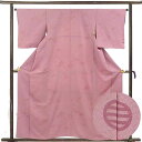 【中古】色無地 リサイクル着物 身丈159cm 裄65cm 前幅23cm 後幅28cm 袖丈49cm 袖幅33cm レディース 袷 無地 裄Mサイズ 秋冬春用 ...