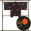 【FashionTheSale10%OFF】【中古】羽織 羽織丈81cm 裄64cm 袖丈45cm 袖幅34cm レディース 袷 亀甲 裄Mサイズ 秋冬春用 正絹(シルク) ブラック 未使用品 リメイク リユース